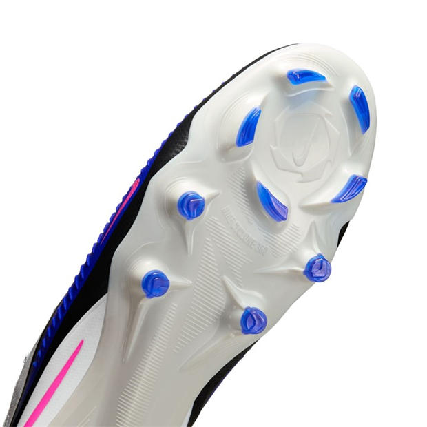 Blue/Wht/Pink - Nike - Phantom 6 Low Pro Adults Firm Ground Football Boots