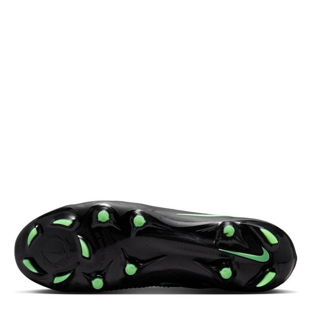 Black/Green - Nike - Phantom 6 Low Pro Adults Firm Ground Football Boots