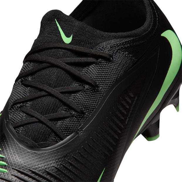 Black/Green - Nike - Phantom 6 Low Pro Adults Firm Ground Football Boots