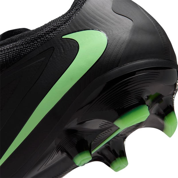 Black/Green - Nike - Phantom 6 Low Pro Adults Firm Ground Football Boots