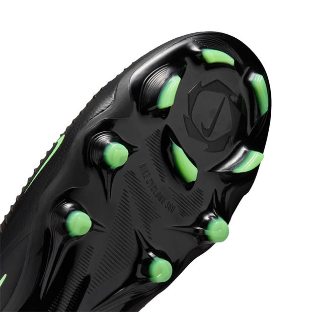 Black/Green - Nike - Phantom 6 Low Pro Adults Firm Ground Football Boots