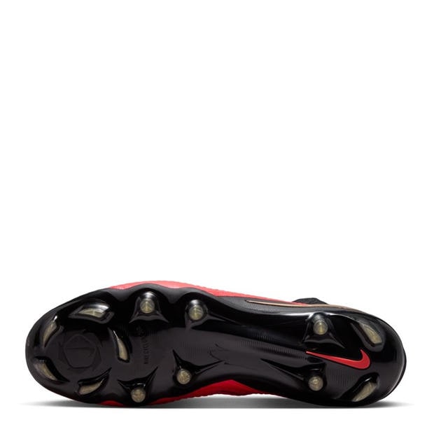 Red/Black - Nike - Phantom High 6 Elite Adults Firm Ground Football Boots
