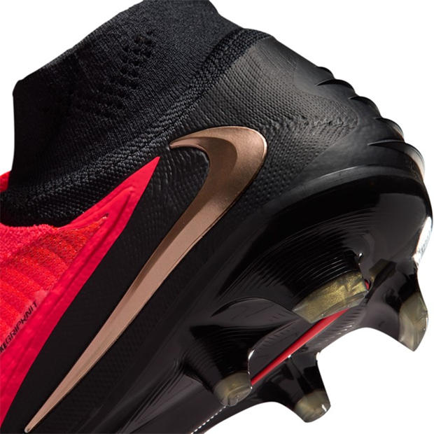 Red/Black - Nike - Phantom High 6 Elite Adults Firm Ground Football Boots