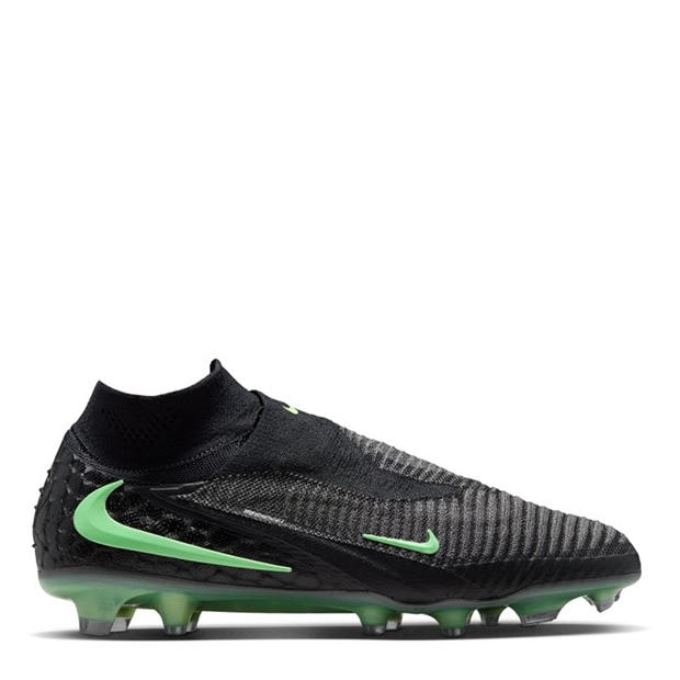 Black/Green - Nike - Phantom High 6 Elite Adults Firm Ground Football Boots