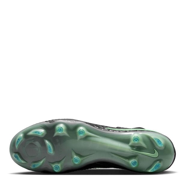 Black/Green - Nike - Phantom High 6 Elite Adults Firm Ground Football Boots