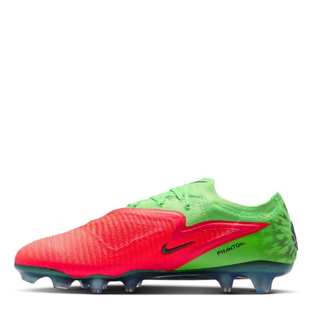 Pink/Green Strk - Nike - Phantom 6 Low Elite Adults Firm Ground Football Boots