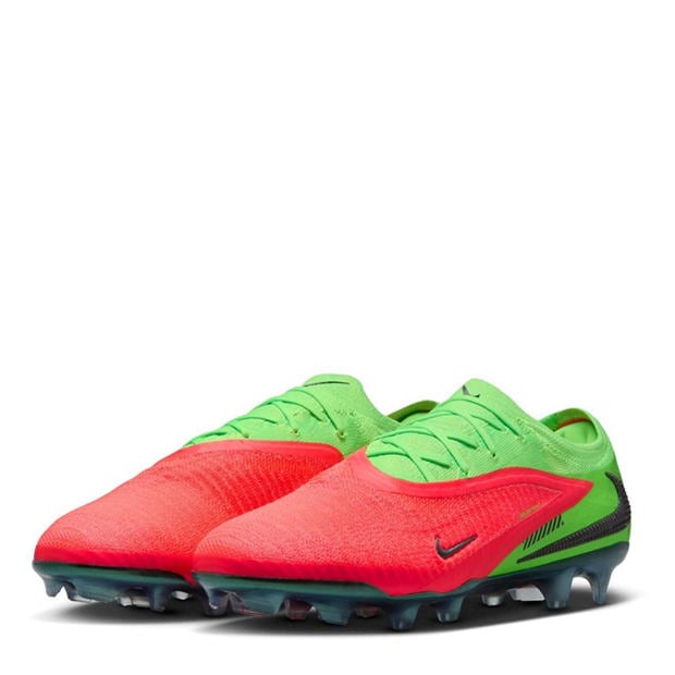 Pink/Green Strk - Nike - Phantom 6 Low Elite Adults Firm Ground Football Boots