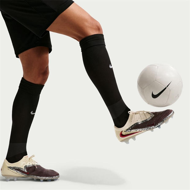 Burgundy/Print - Nike - Phantom 6 Low Elite Adults Firm Ground Football Boots
