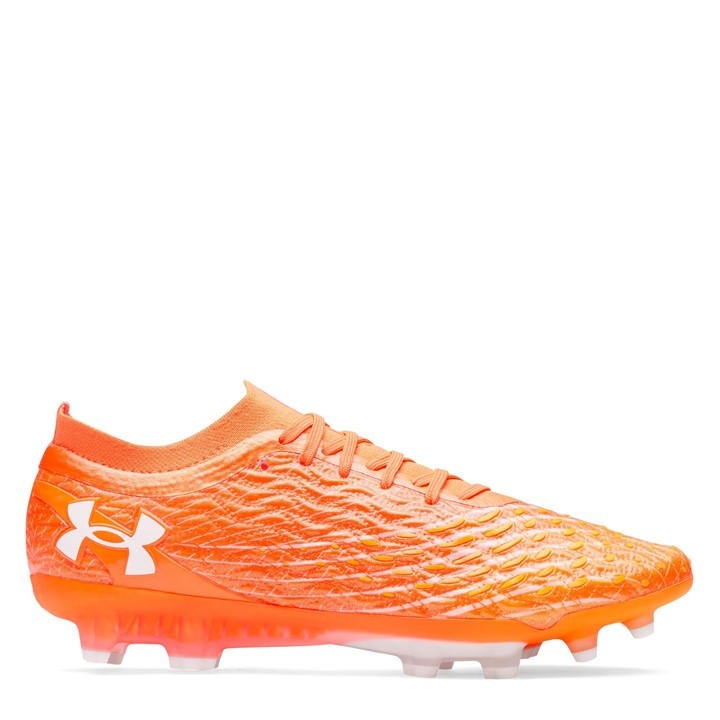 Under Armour Men's Orange Magnetico Elite Adults Firm Ground Football Boots