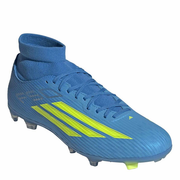 Blue/Yellow - adidas - F50 League Mens Firm Ground Football Boots
