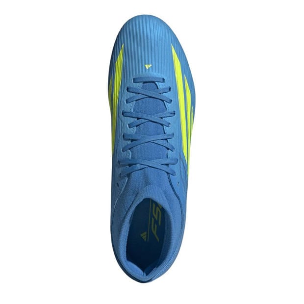 Blue/Yellow - adidas - F50 League Mens Firm Ground Football Boots