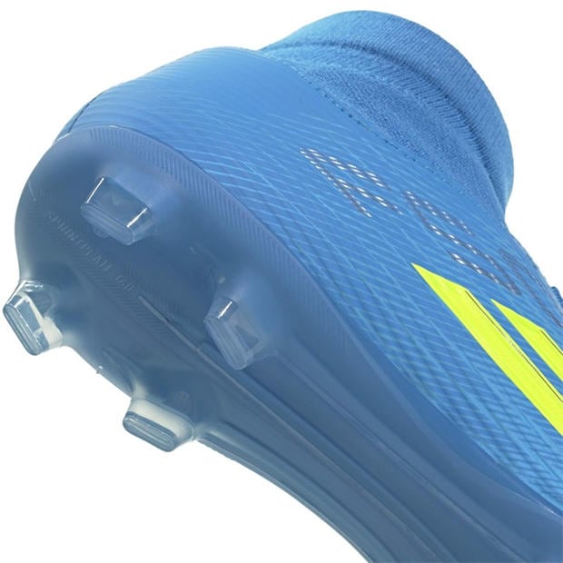 Blue/Yellow - adidas - F50 League Mens Firm Ground Football Boots