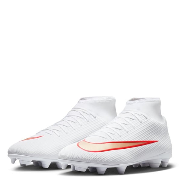 White/Red - Nike - Men's Superfly 11 Club Firm Ground Football Boots