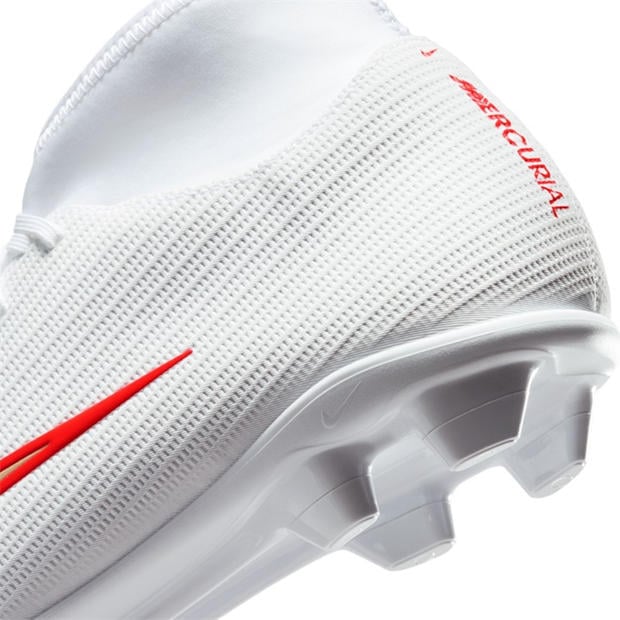 White/Red - Nike - Men's Superfly 11 Club Firm Ground Football Boots