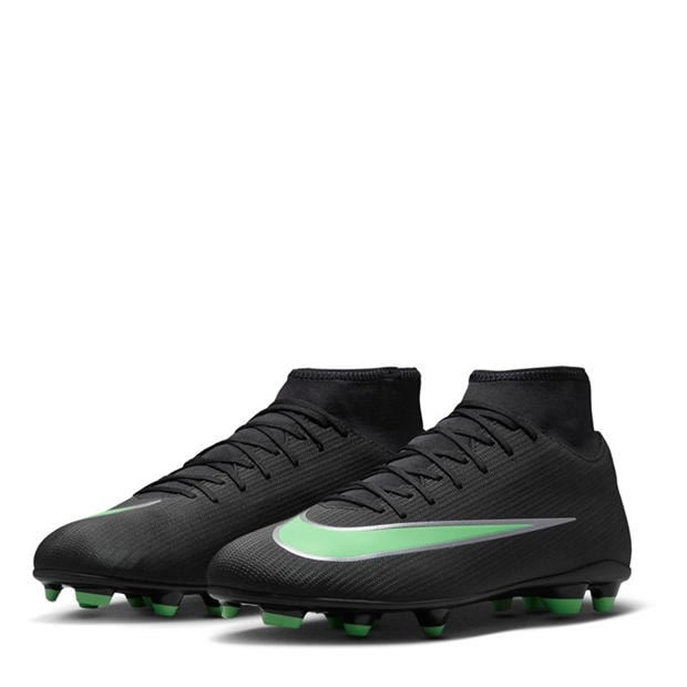 Black/Green - Nike - Men's Superfly 11 Club Firm Ground Football Boots