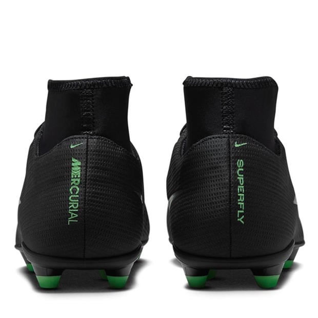 Black/Green - Nike - Men's Superfly 11 Club Firm Ground Football Boots