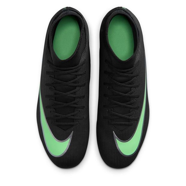 Black/Green - Nike - Men's Superfly 11 Club Firm Ground Football Boots