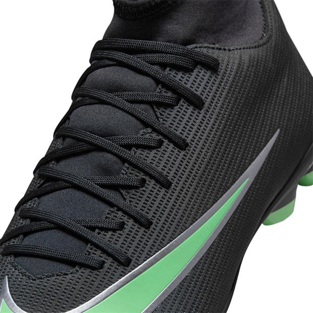 Black/Green - Nike - Men's Superfly 11 Club Firm Ground Football Boots