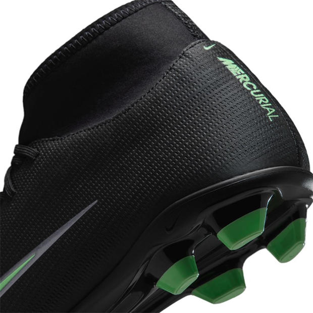 Black/Green - Nike - Men's Superfly 11 Club Firm Ground Football Boots