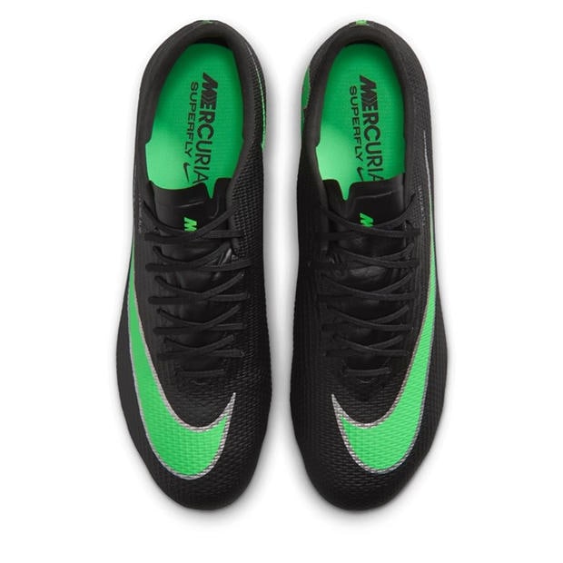 Black/Green - Nike - Nike Air Zoom Mercurial Superfly XI Pro Adults Soft Ground Football Boots