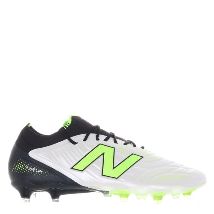 New Balance Men's White Tekela Elite Firm Ground Football Boots in Size 7, Sports Direct