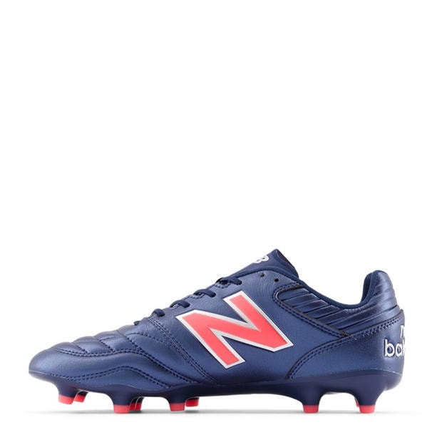 Navy/Red - New Balance - 442 Academy Mens Firm Ground Football Boots