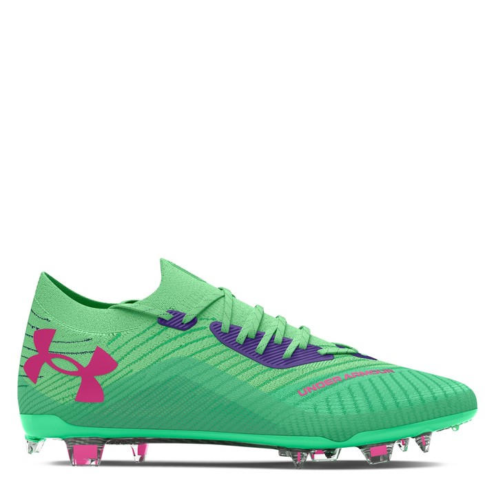 Under Armour Men's Green Ua Shadow Elite 2.0 Firm Ground Football Boots in Size 8.5, Sports Direct