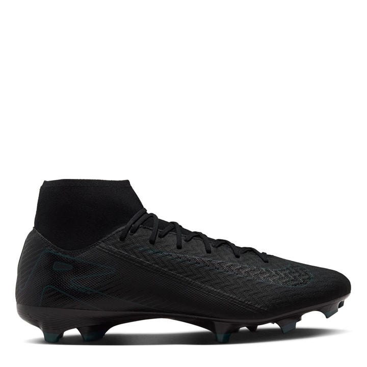 Nike Men's Black Zoom Mercurial Superfly 10 Academy  Firm Ground Football Boots in Size 11.5, Sports Direct