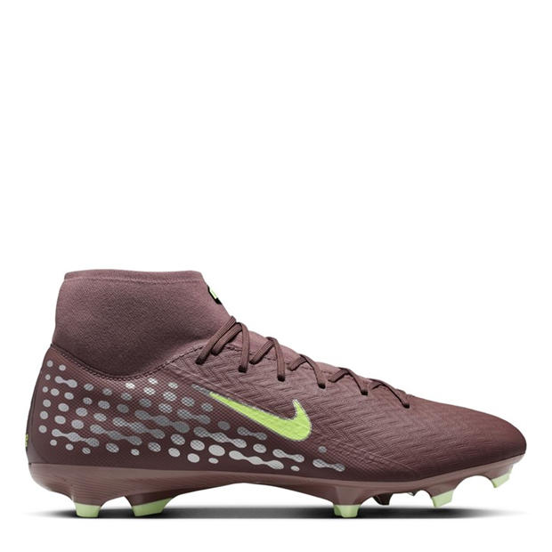 Plum/Silver - Nike - Zoom Mercurial Superfly 10 Academy Adults Firm Ground Football Boots