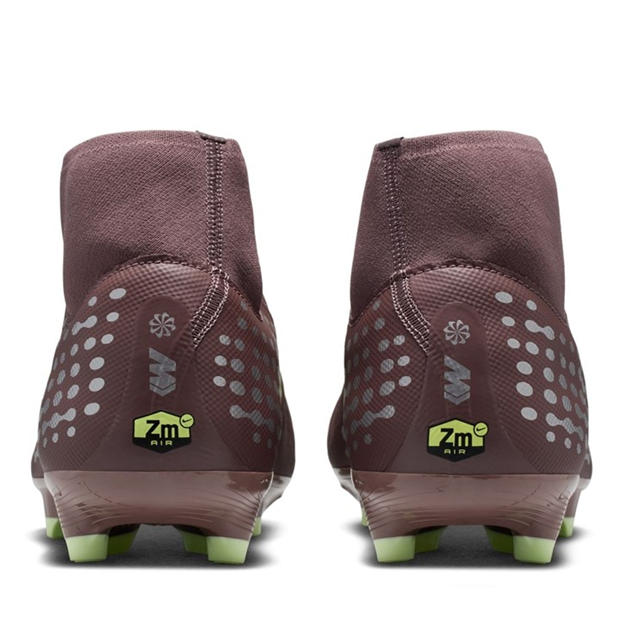 Plum/Silver - Nike - Zoom Mercurial Superfly 10 Academy Adults Firm Ground Football Boots