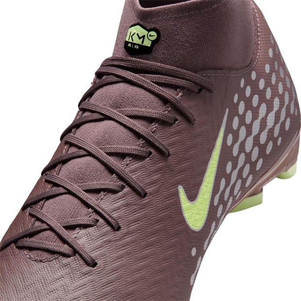 Plum/Silver - Nike - Zoom Mercurial Superfly 10 Academy Adults Firm Ground Football Boots