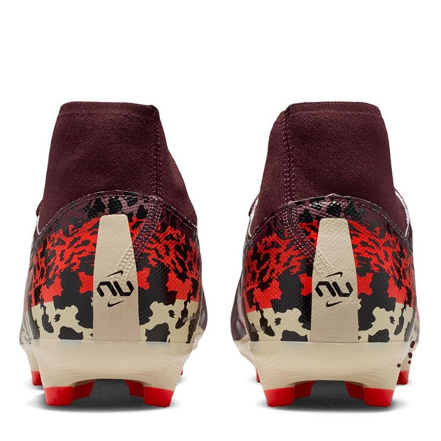 Burgundy/Print - Nike - Zoom Mercurial Superfly 10 Academy Adults Firm Ground Football Boots