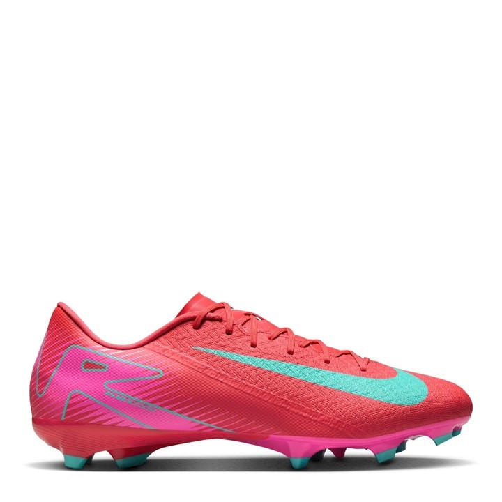 Nike Men's Red Zoom Mercurial Vapor 16 Academy Firm Ground Football Boots in Size 10.5, Sports Direct