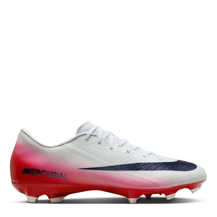 Nike Men's Red Zoom Mercurial Vapor 16 Academy Firm Ground Football Boots in Size 10, Sports Direct