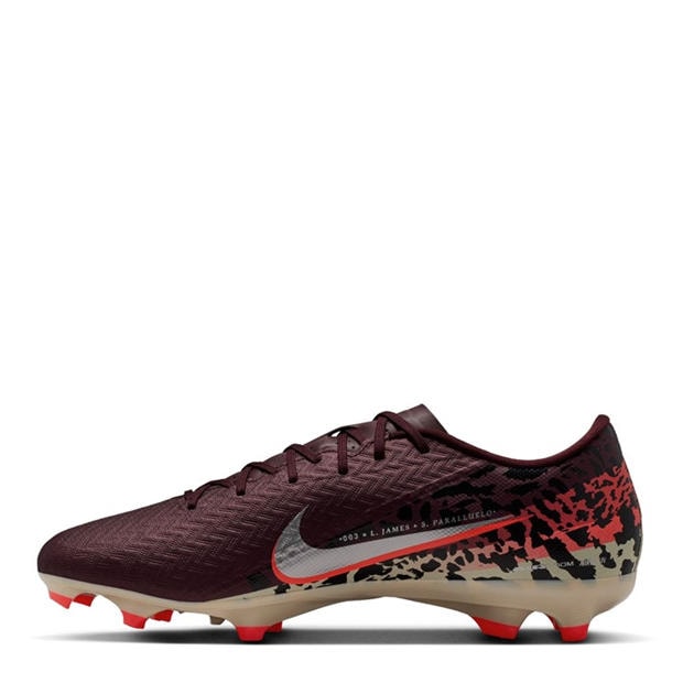 Burgundy/Print - Nike - Zoom Mercurial Vapor 16 Academy Firm Ground Football Boots