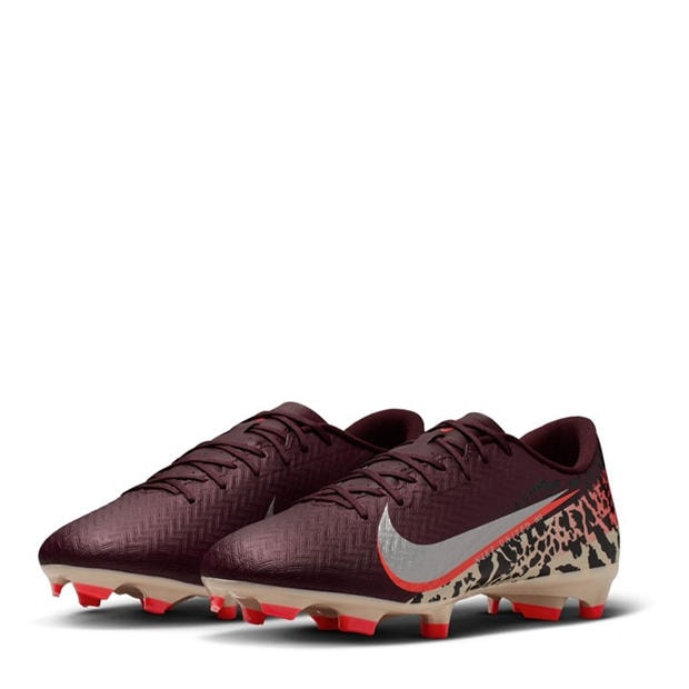 Burgundy/Print - Nike - Zoom Mercurial Vapor 16 Academy Firm Ground Football Boots