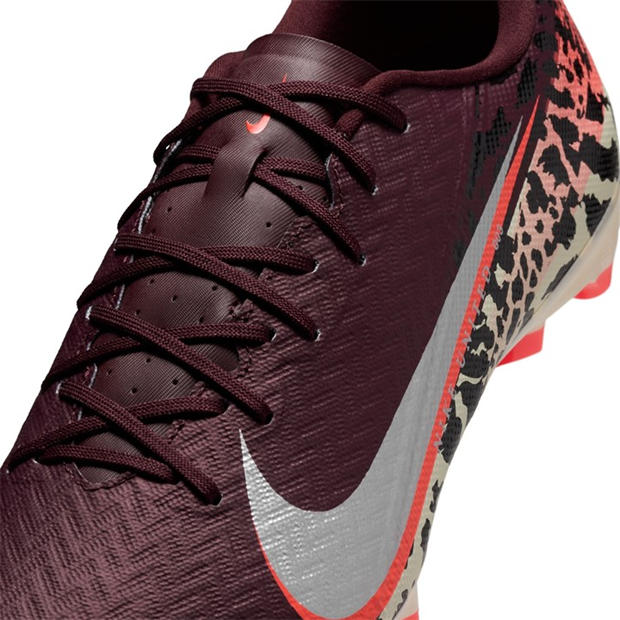 Burgundy/Print - Nike - Zoom Mercurial Vapor 16 Academy Firm Ground Football Boots