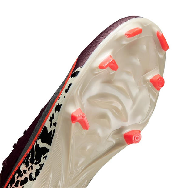 Burgundy/Print - Nike - Zoom Mercurial Vapor 16 Academy Firm Ground Football Boots