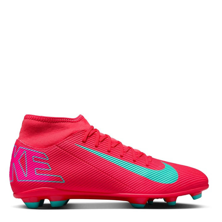 Nike Men's Red Mercurial Superfly 10 Club  Firm Ground Football Boots in Size 8.5, Sports Direct