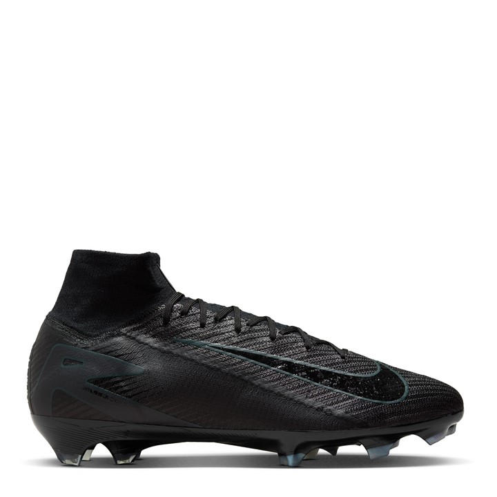 Nike Men's Black Mercurial Superfly 10 Elite  Firm Ground Football Boots in Size 10.5, Sports Direct