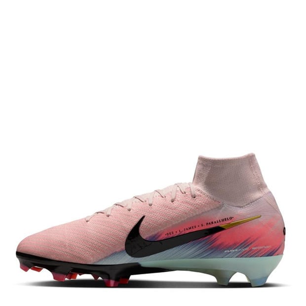 Rózsaszín/Kék - Nike - Mercurial Superfly 10 Elite Adults Firm Ground Football Boots