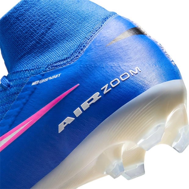 Blue/Pink/White - Nike - Mercurial Superfly 10 Elite Adults Firm Ground Football Boots