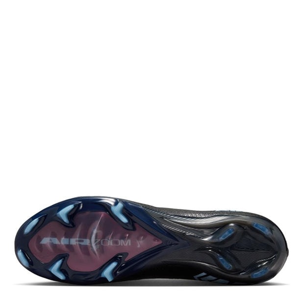 Fekete/Kék - Nike - Mercurial Superfly 10 Elite Adults Firm Ground Football Boots