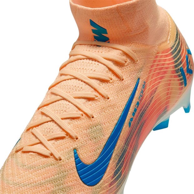 Оранжево/Диня - Nike - Mercurial Superfly 10 Elite Adults Firm Ground Football Boots