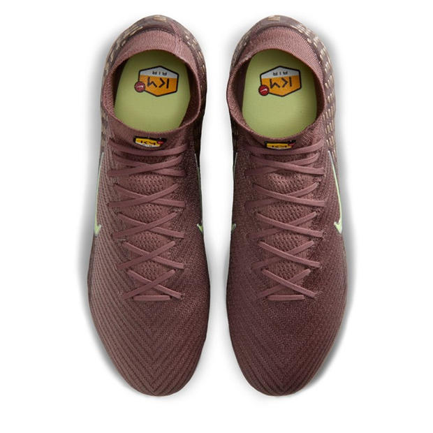 Plum/Silver - Nike - Mercurial Superfly 10 Elite Adults Firm Ground Football Boots