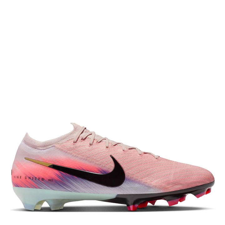 Nike Men's Pink Mercurial Vapor 16 Elite  Firm Ground Football Boots in Size 12, Sports Direct