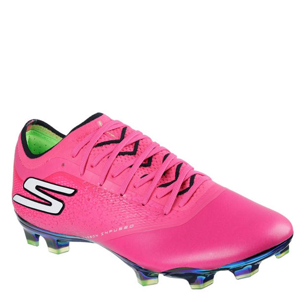 Roza/Črna - Skechers - Razor Elite Adults Firm Ground Football Boots