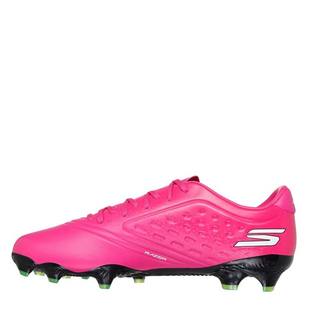 Ružová/Čierna - Skechers - Razor Adults Academy Firm Ground Football Boots