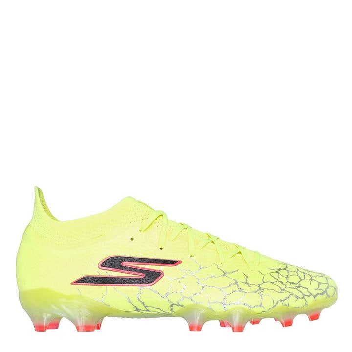 Skechers Men's Yellow Skx 01 Elite Firm Ground Football Boots in Size 11, Sports Direct