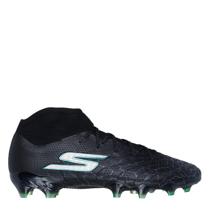 Skechers Men's Black Skx 1 Elite Firm Ground Football Boots in Size 8.5, Sports Direct